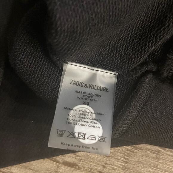 Zadig & Voltaire Golden State Warriors Sweatshirt. - Picture 7 of 7